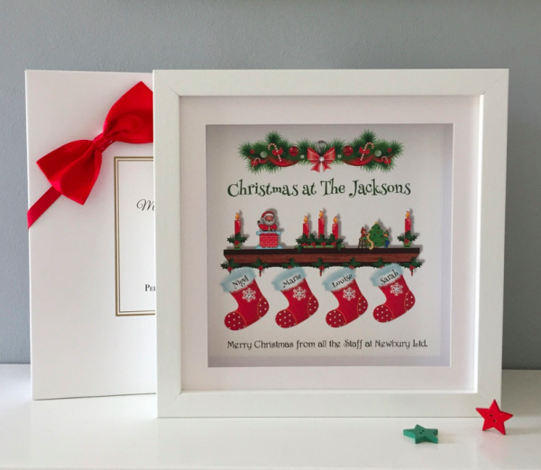 Christmas Stockings frame personalised