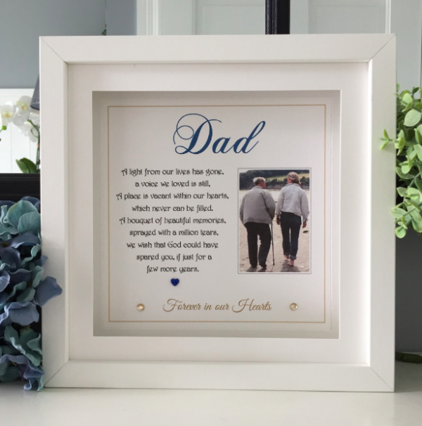 Memorial Gift personalised as cute as a button
