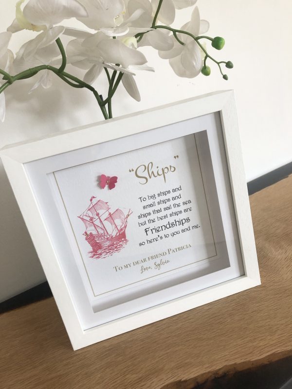 Friend gifts ireland As Cute as a Button Personalised Framed Prints